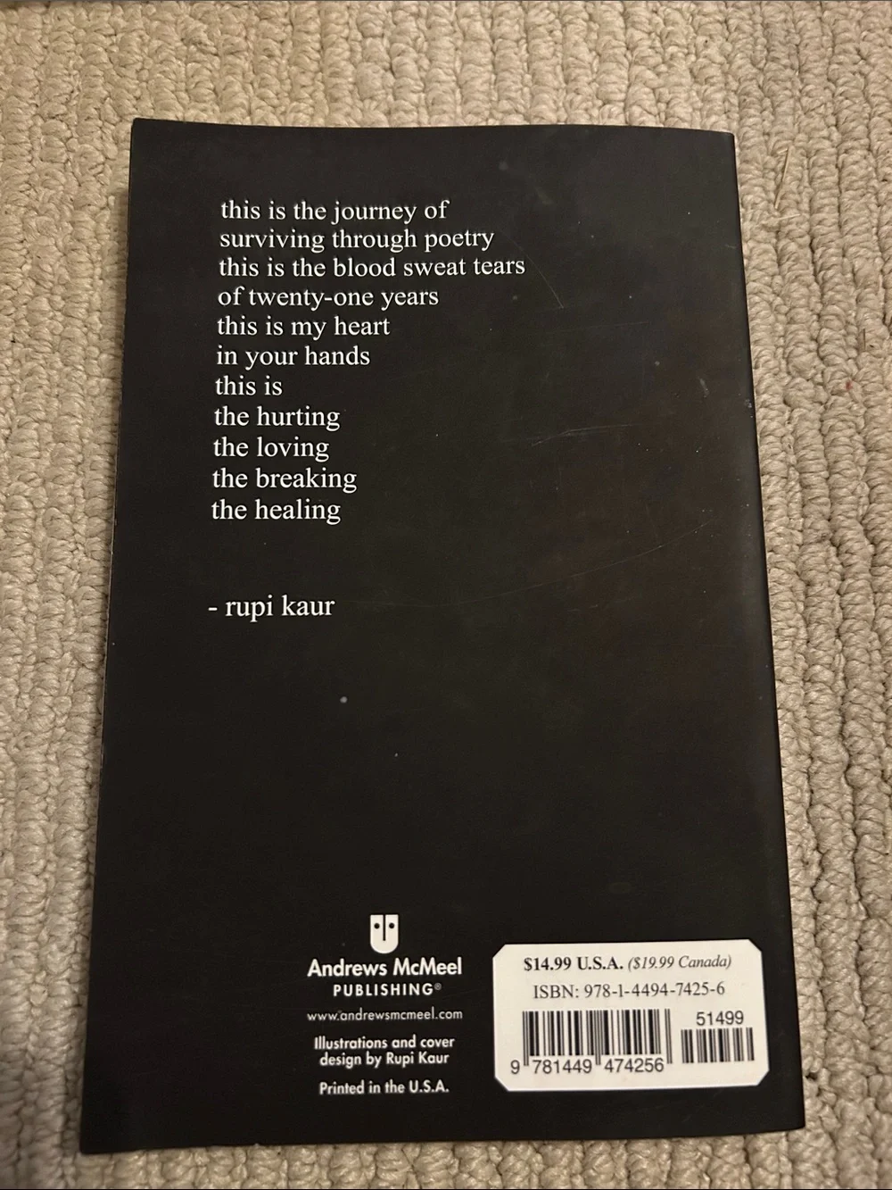 Free with any purchase Milk an Honey by Rupi Kaur